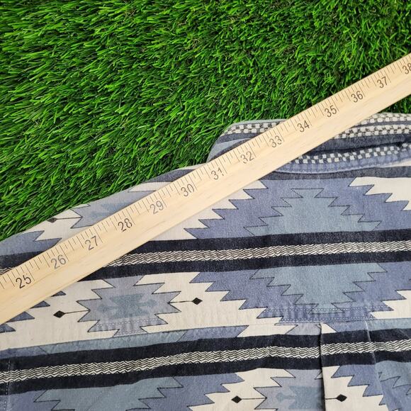 Vintage Woolrich Southwestern Button Down Shirt XL USA Made - Picture 8 of 14